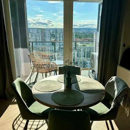 Horizon, 17 Pietro Z Widokiem Na Zatoke Gdanska Apartamento *