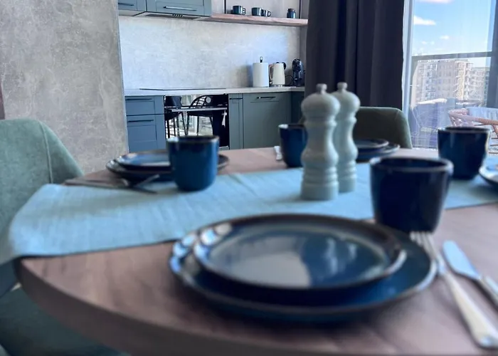 Apartment Horizon, 17 Pietro Z Widokiem Na Zatoke Gdanska Gdansk