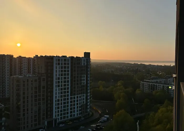 Apartment Horizon, 17 Pietro Z Widokiem Na Zatoke Gdanska *