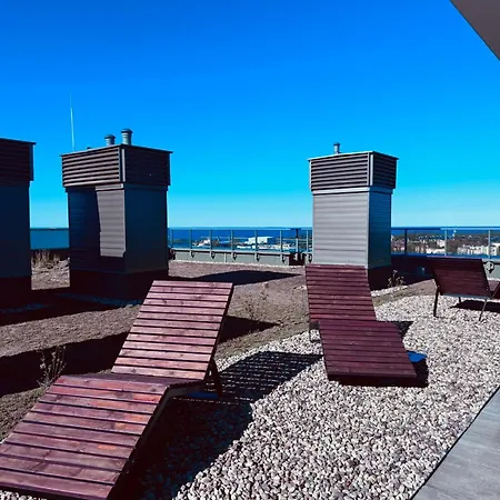 Horizon, 17 Pietro Z Widokiem Na Zatoke Gdanska * グダニスク